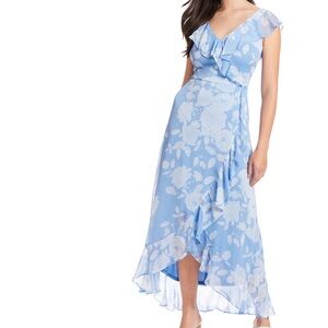 Women’s London Times Ruffled Maxi Dress